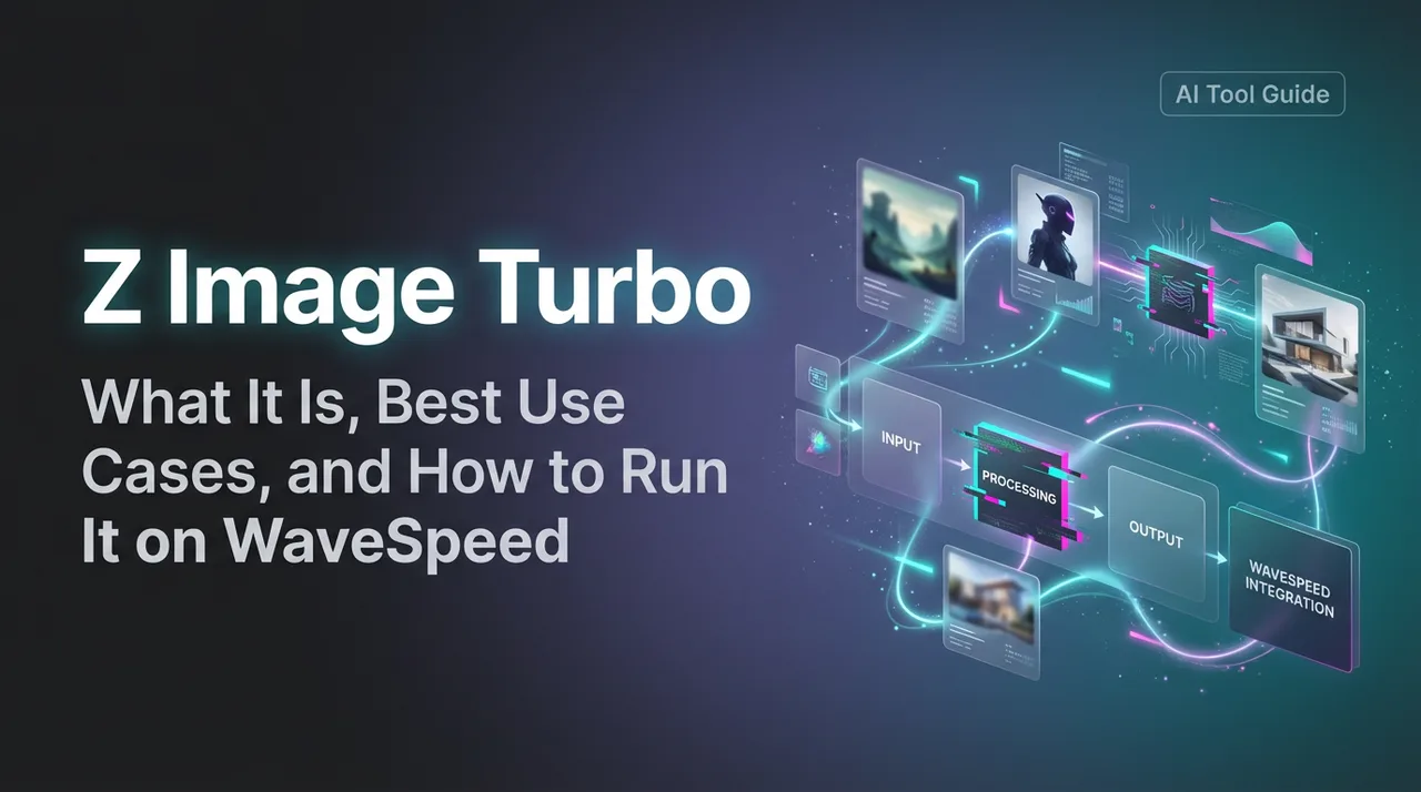 Z Image Turbo: What It Is, Best Use Cases, and How to Run It on WaveSpeed