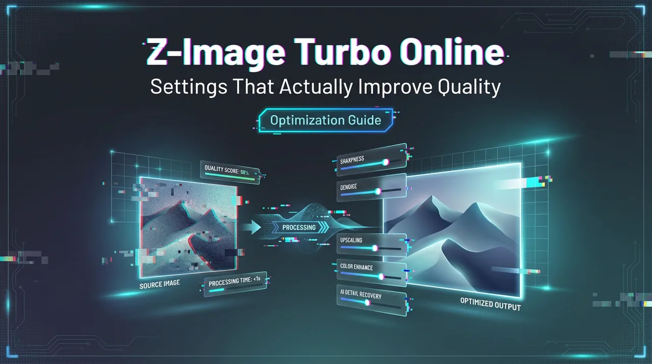 Z-Image Turbo Online verwenden: Einstellungen, die die Qualität wirklich verbessern