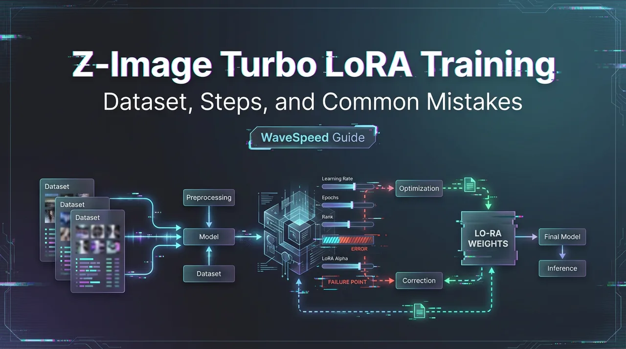 Z-Image Turbo LoRA auf WaveSpeed trainieren: Datensatz, Schritte und häufige Fehler