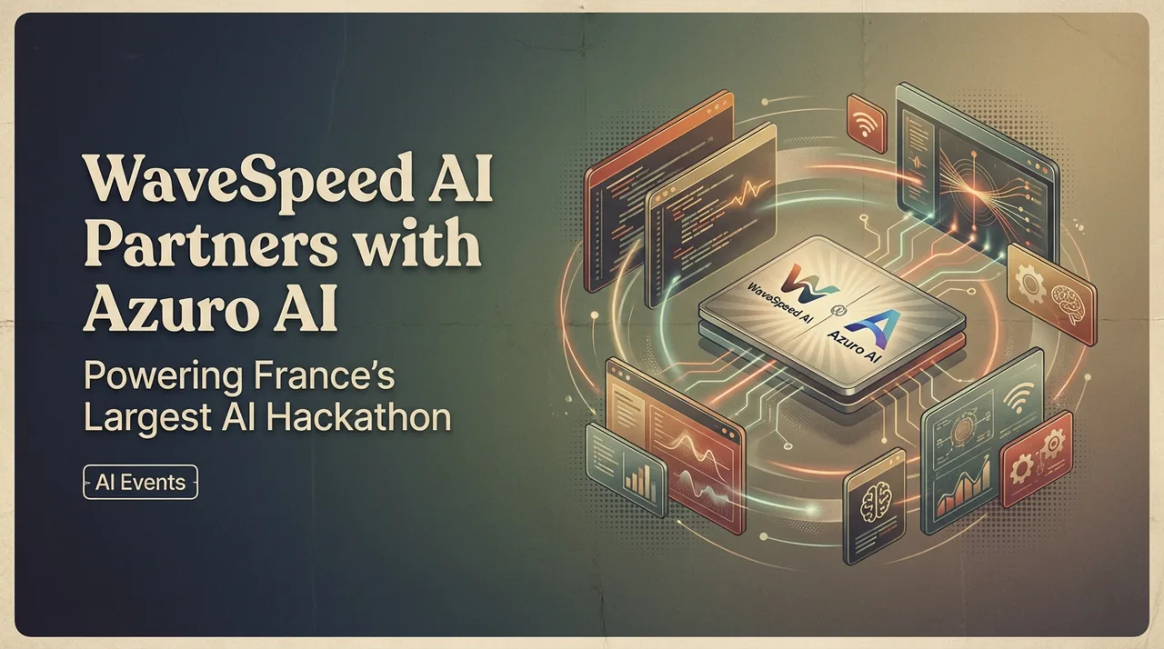 WaveSpeed AI, 프랑스 최대 규모 AI 해커톤을 주최하는 Azuro AI와 파트너십 체결