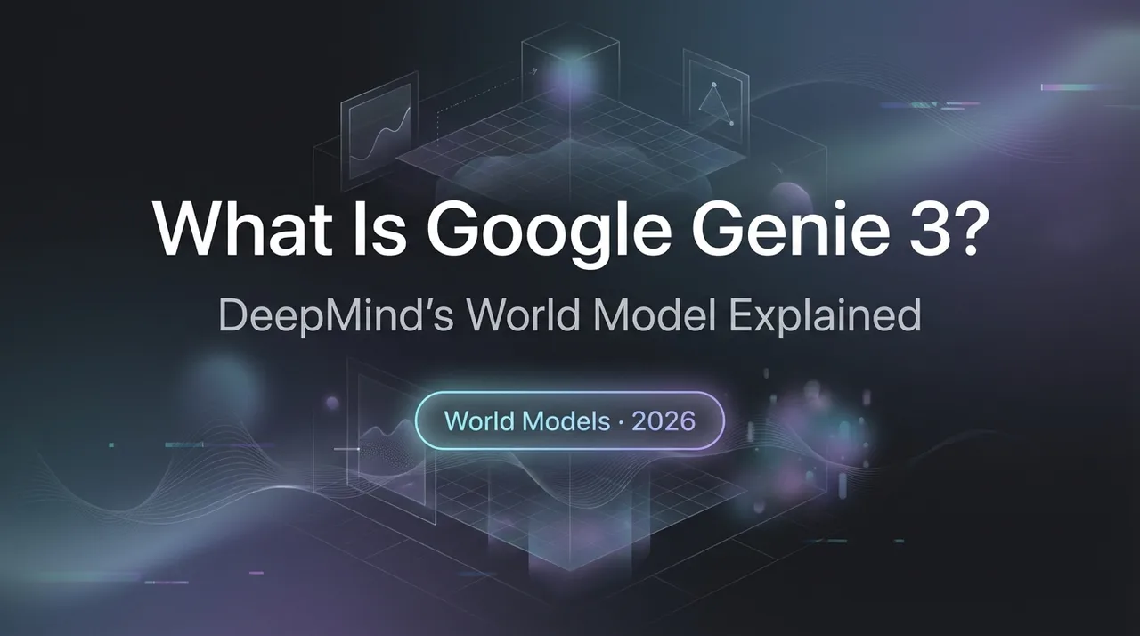 Google Genie 3란 무엇인가? DeepMind의 월드 모델 설명