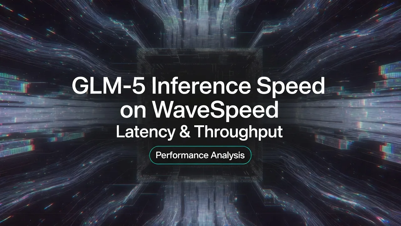 GLM-5 Inferenzgeschwindigkeit auf WaveSpeed: Latenz & Durchsatz