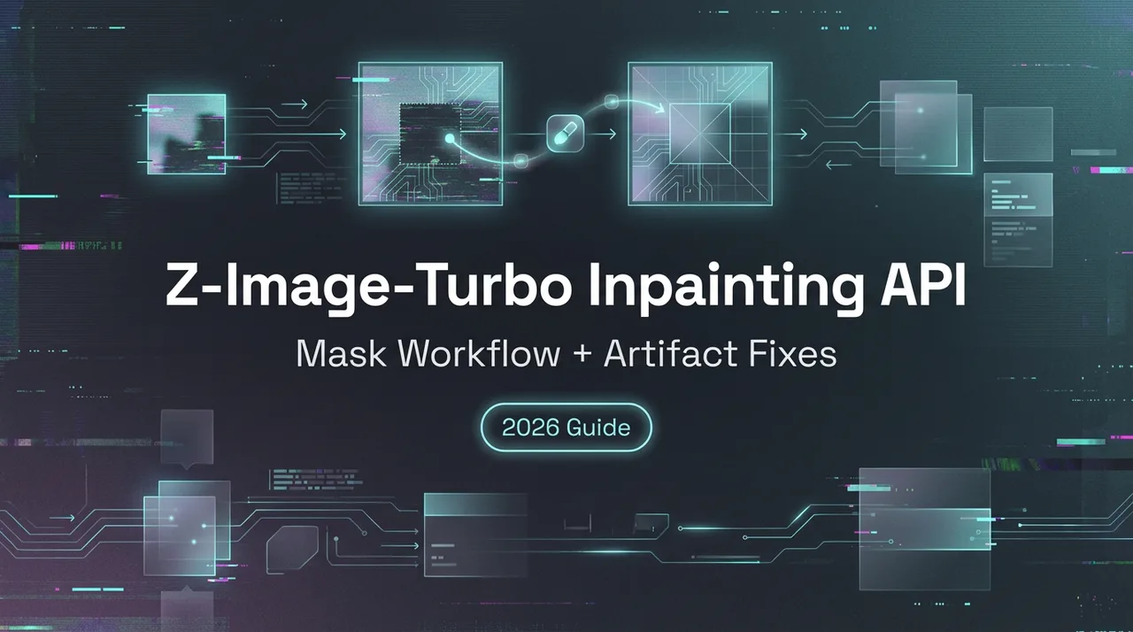 Z-Image-Turbo Inpainting API: Masken-Workflow + Artefakt-Korrekturen