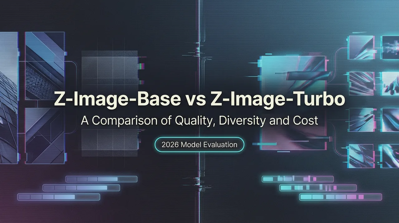 Z-Image-Base vs Z-Image-Turbo: 품질, 다양성 및 비용 비교