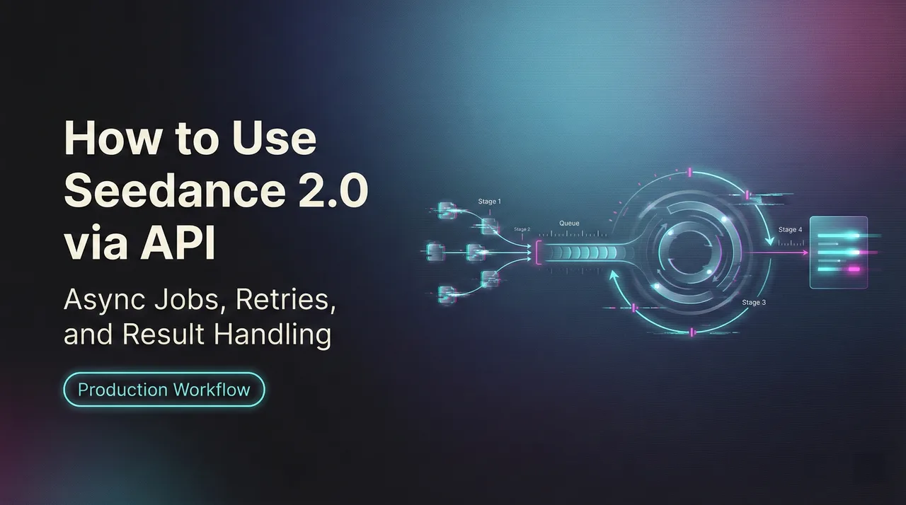 Como Usar o Seedance 2.0 via API: Jobs Assíncronos, Retentativas e Tratamento de Resultados