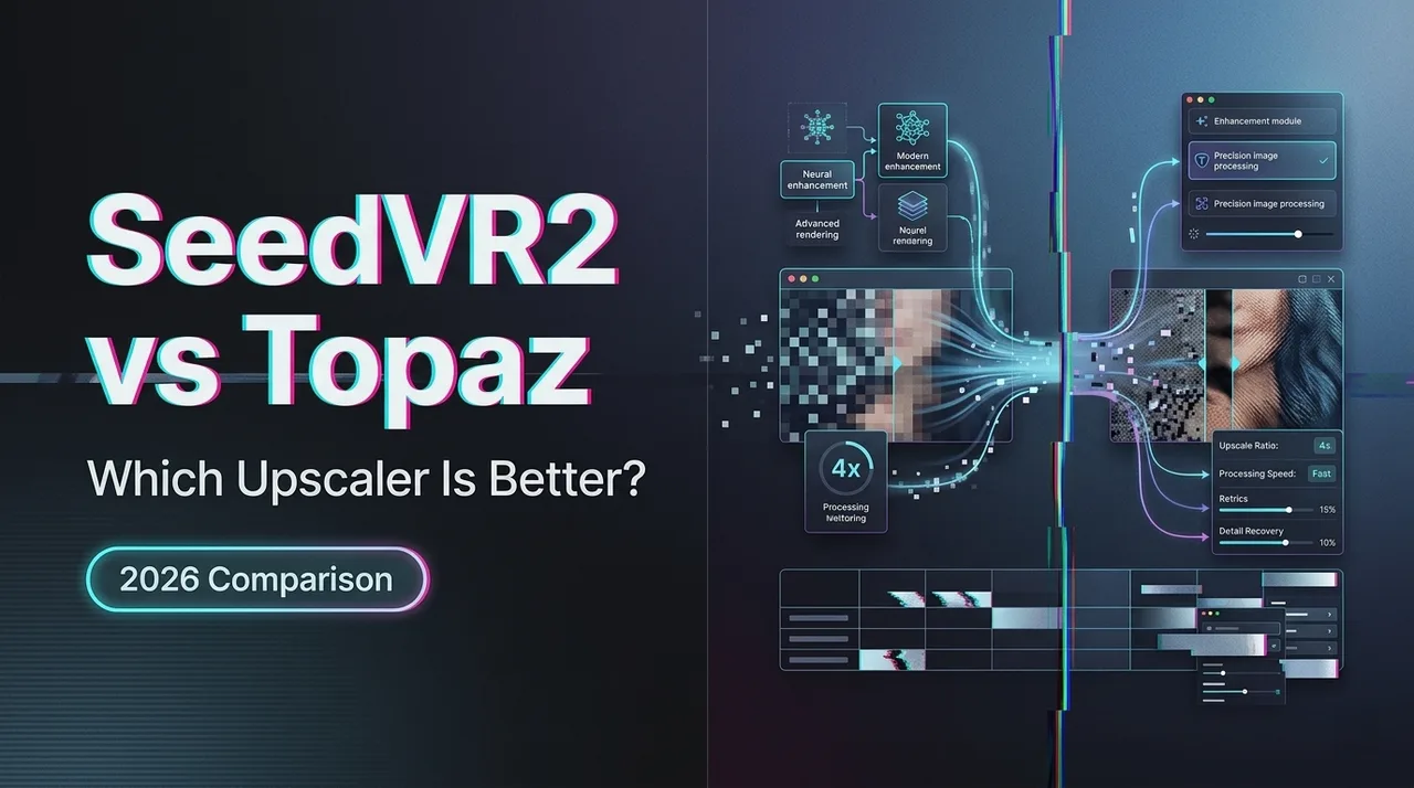 SeedVR2 vs Topaz: Qual Upscaler é Melhor?