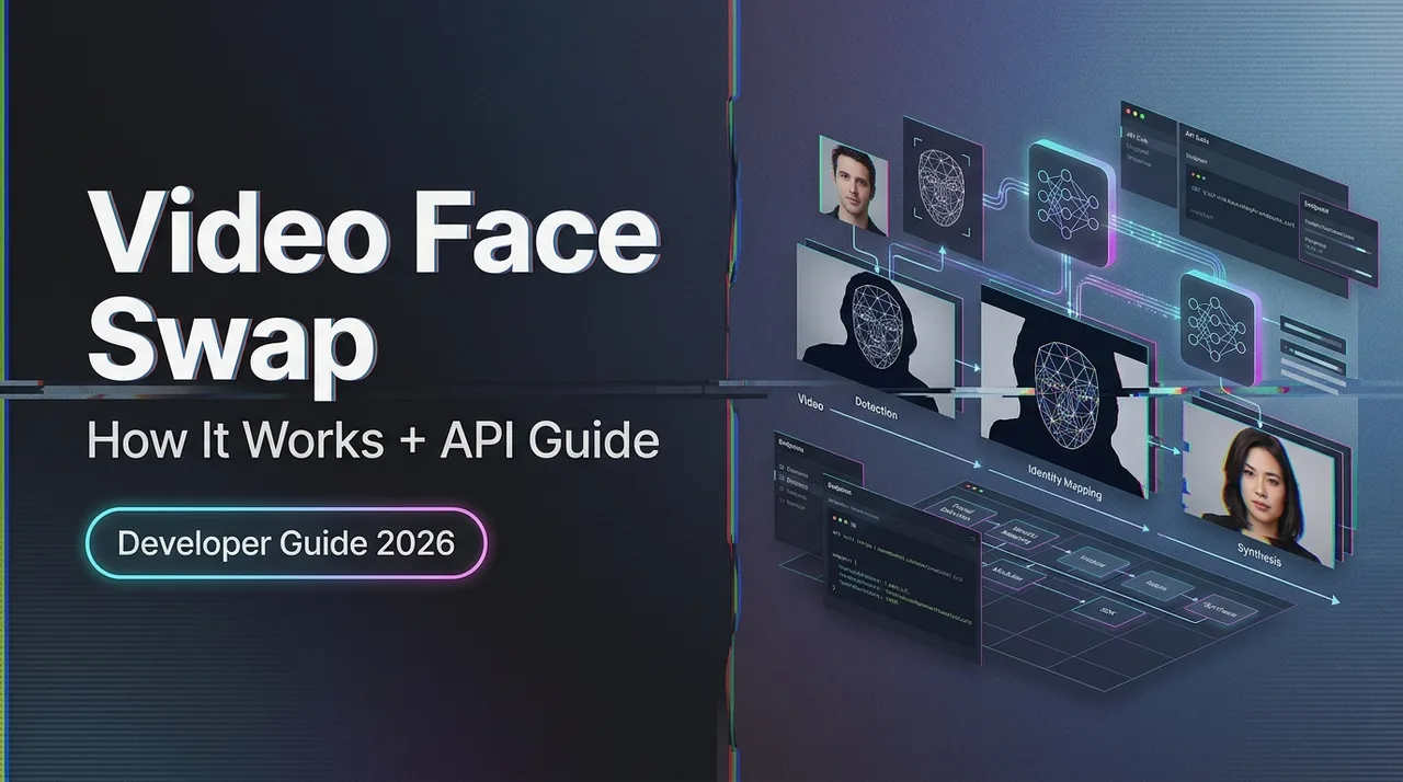 Troca de Rosto em Vídeo Explicada: Como Funciona + Guia de API