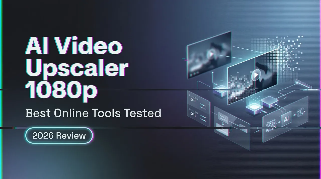 Upscaler de Vídeo com IA Online 1080p: Melhores Opções Testadas