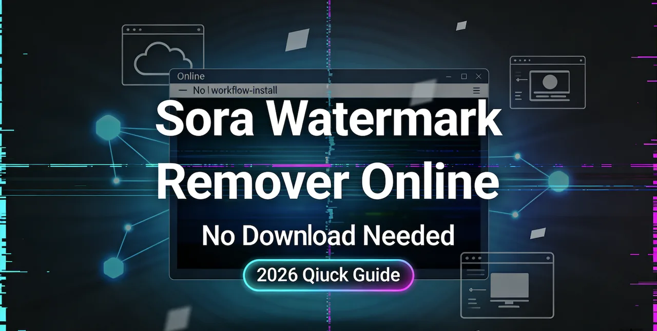 Removedor de Marca d'Água do Sora Online: Sem Necessidade de Download