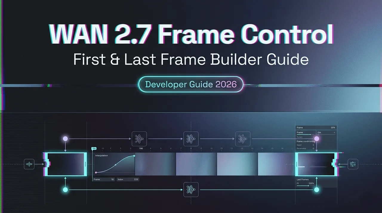 WAN 2.7: Controle de Primeiro e Último Frame — Guia para Desenvolvedores