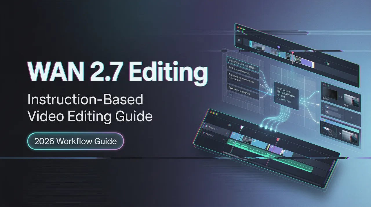 Guia de Edição de Vídeo Baseada em Instruções com WAN 2.7