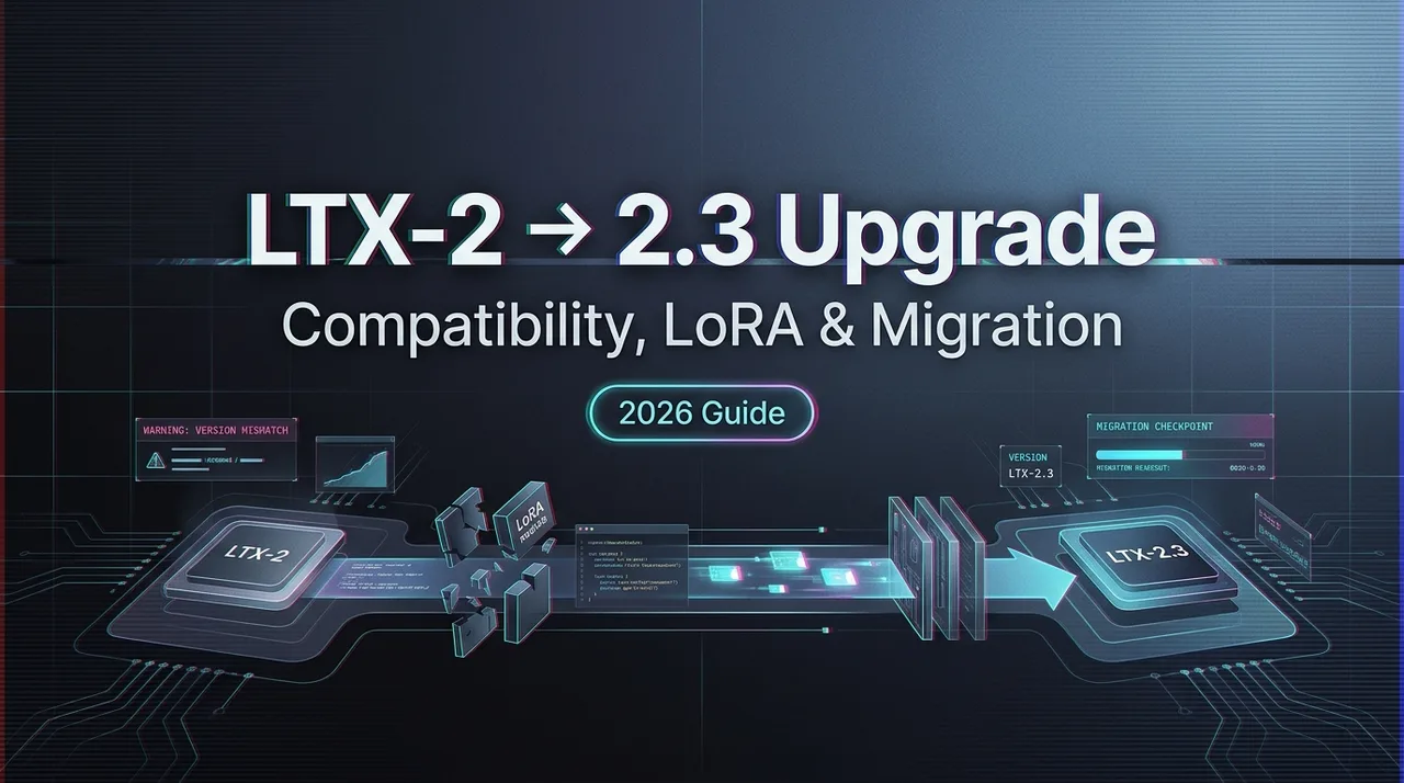 Atualização do LTX-2 para LTX-2.3: Compatibilidade, Quebras de LoRA e Migração (2026)