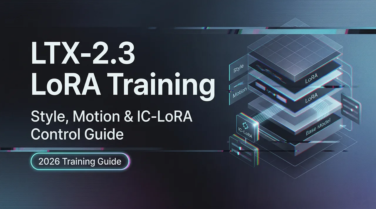 Guia de Treinamento de LoRA para LTX-2.3: Controle de Estilo, Movimento e IC-LoRA (2026)