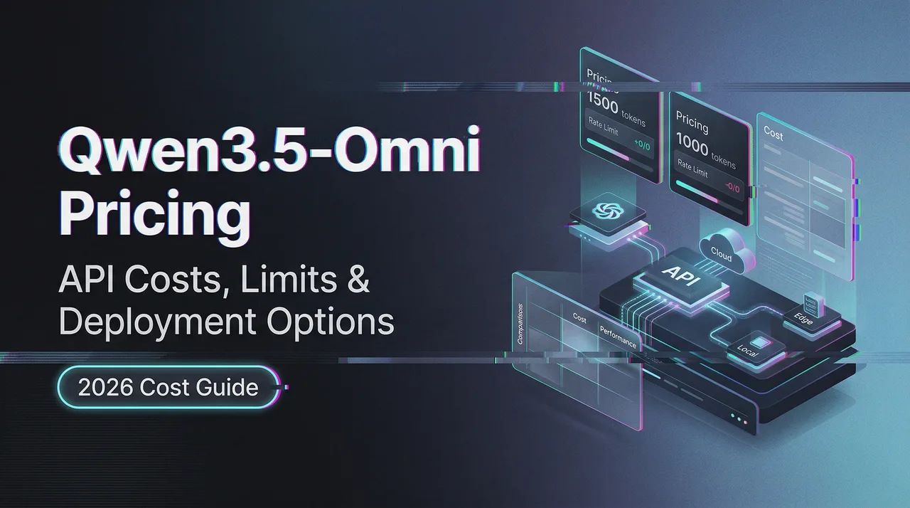 Preços, Limites e Opções de Implantação da API Qwen3.5-Omni (2026)