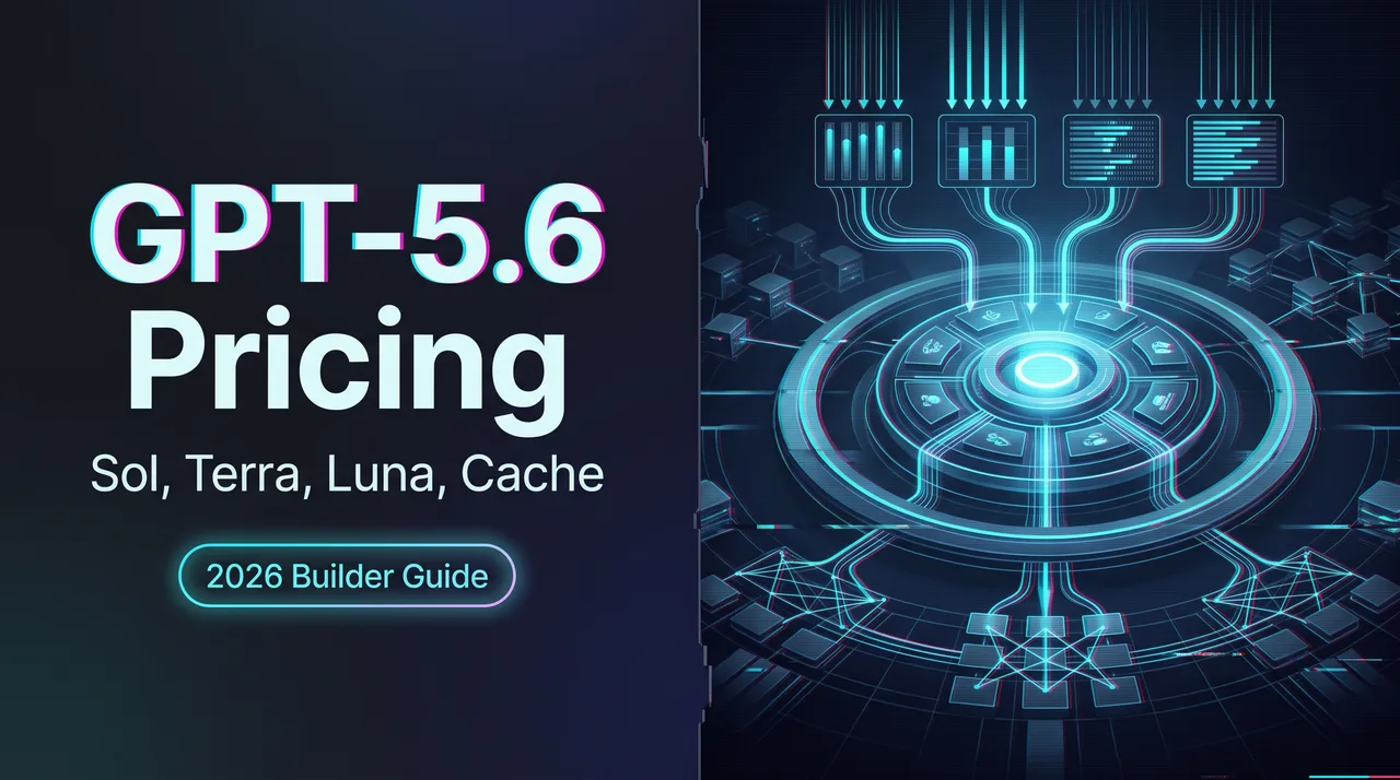 GPT-5.6 Pricing: Sol, Terra, Luna, Cache