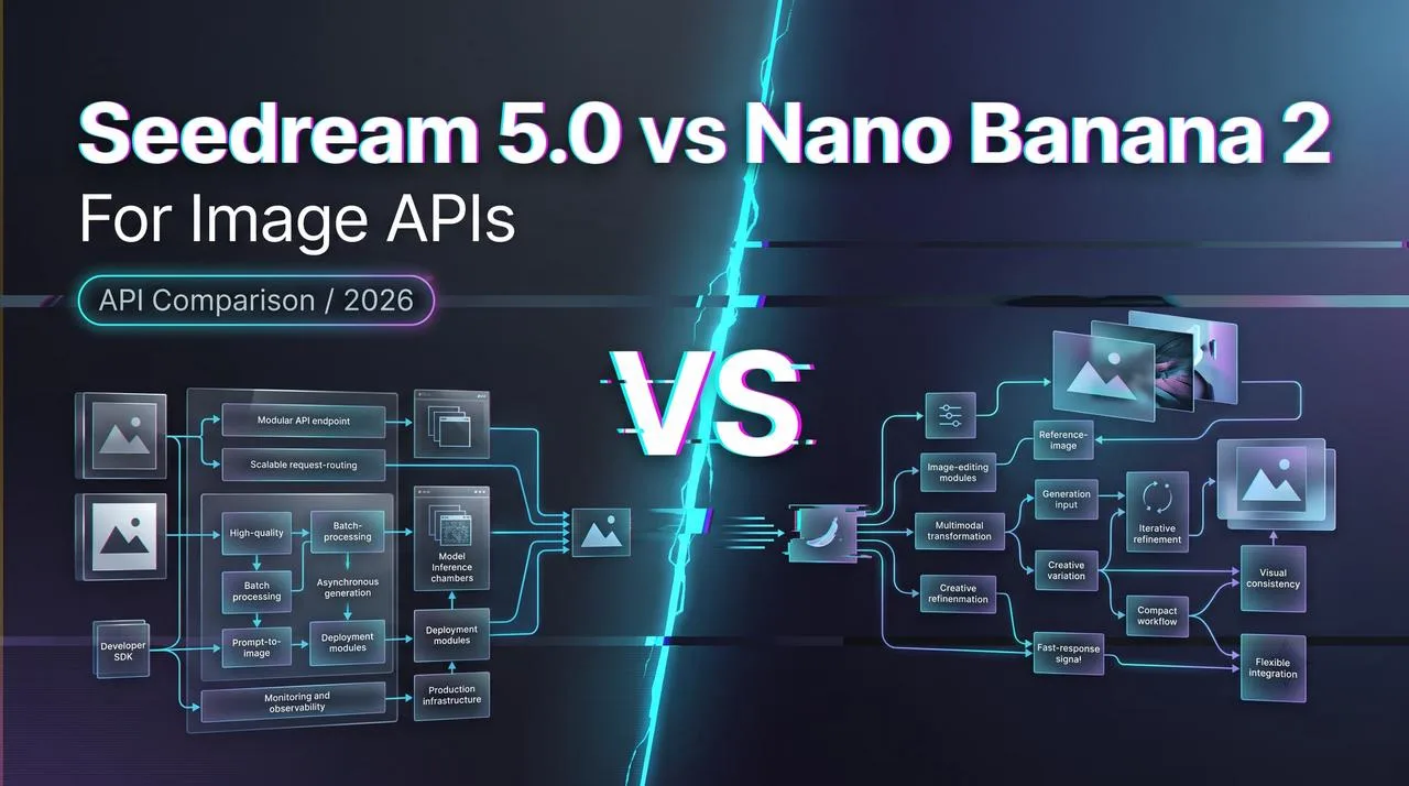 Seedream 5.0 vs Nano Banana 2 for Image APIs