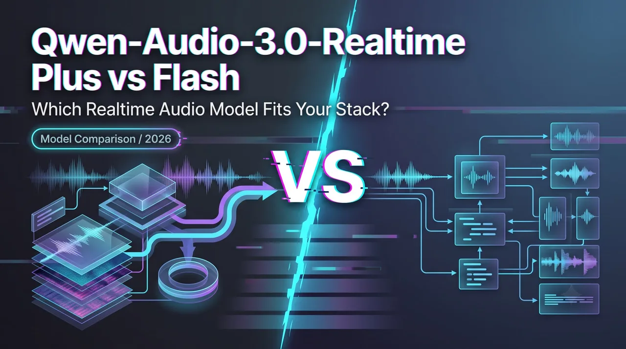 Qwen-Audio-3.0-Realtime Plus vs Flash