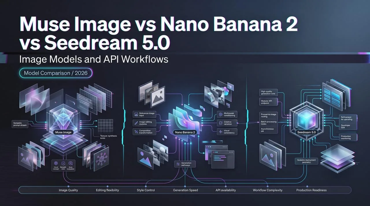 Muse Image vs Nano Banana 2 vs Seedream 5.0