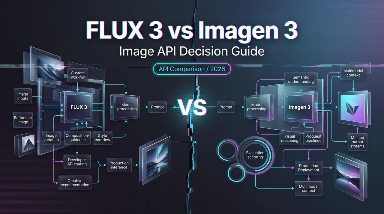FLUX 3 vs Imagen 3: Image API Decision Guide