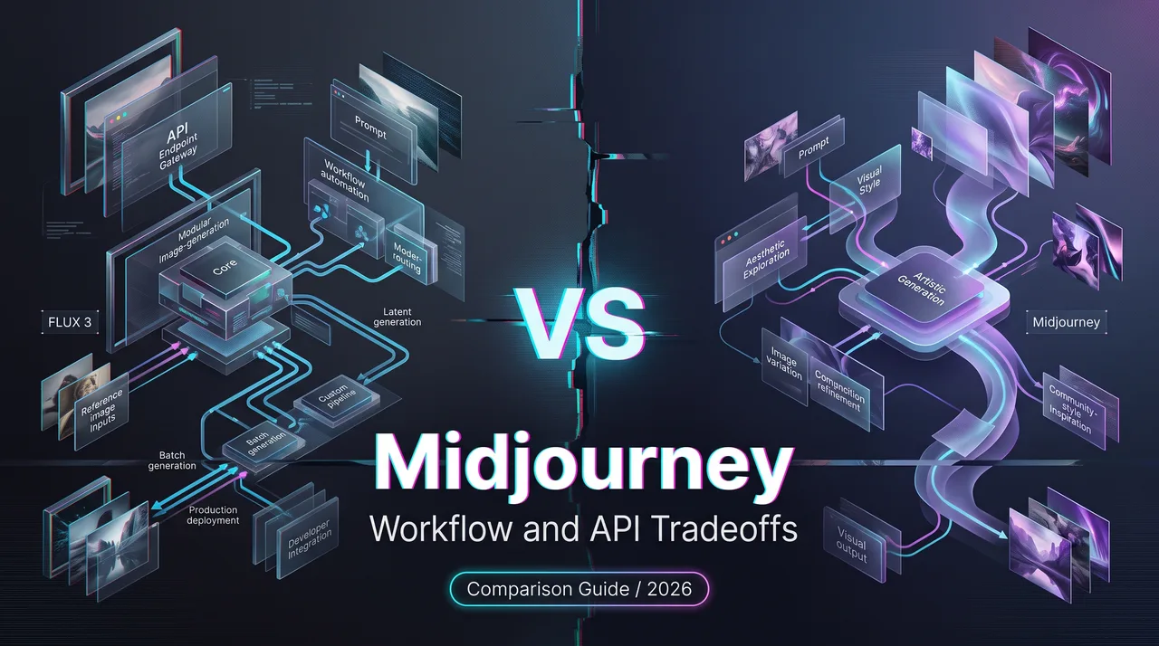 FLUX 3 vs Midjourney: Workflow and API Tradeoffs