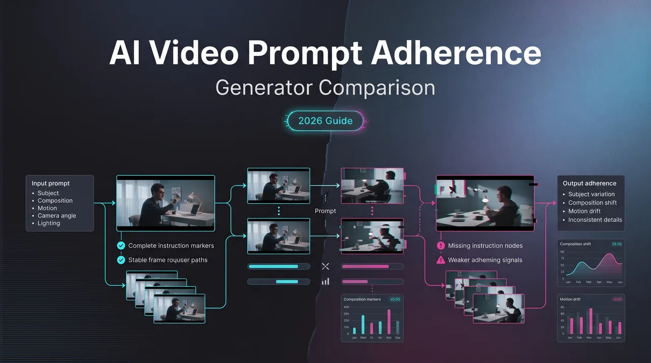 AI Video Generator Prompt Adherence Comparison