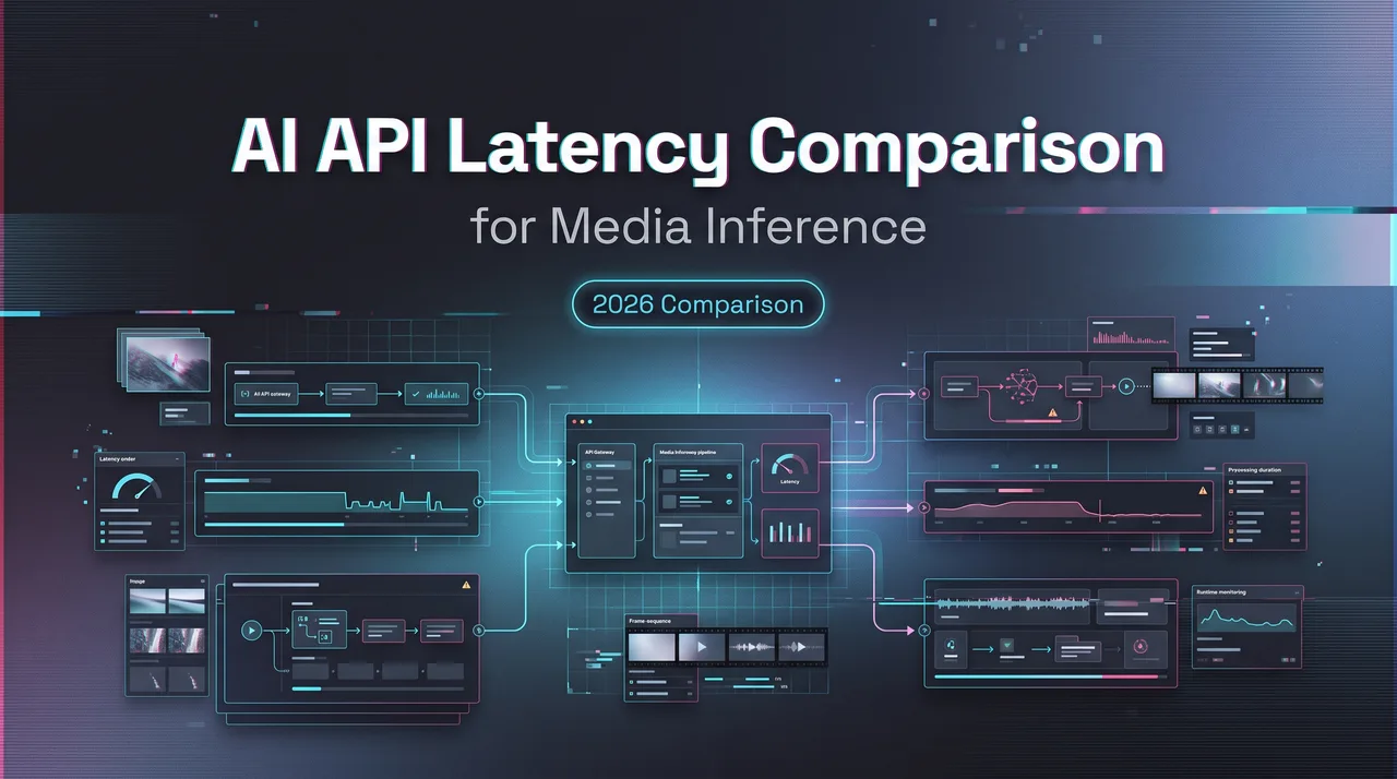 AI API Latency Comparison for Media Inference