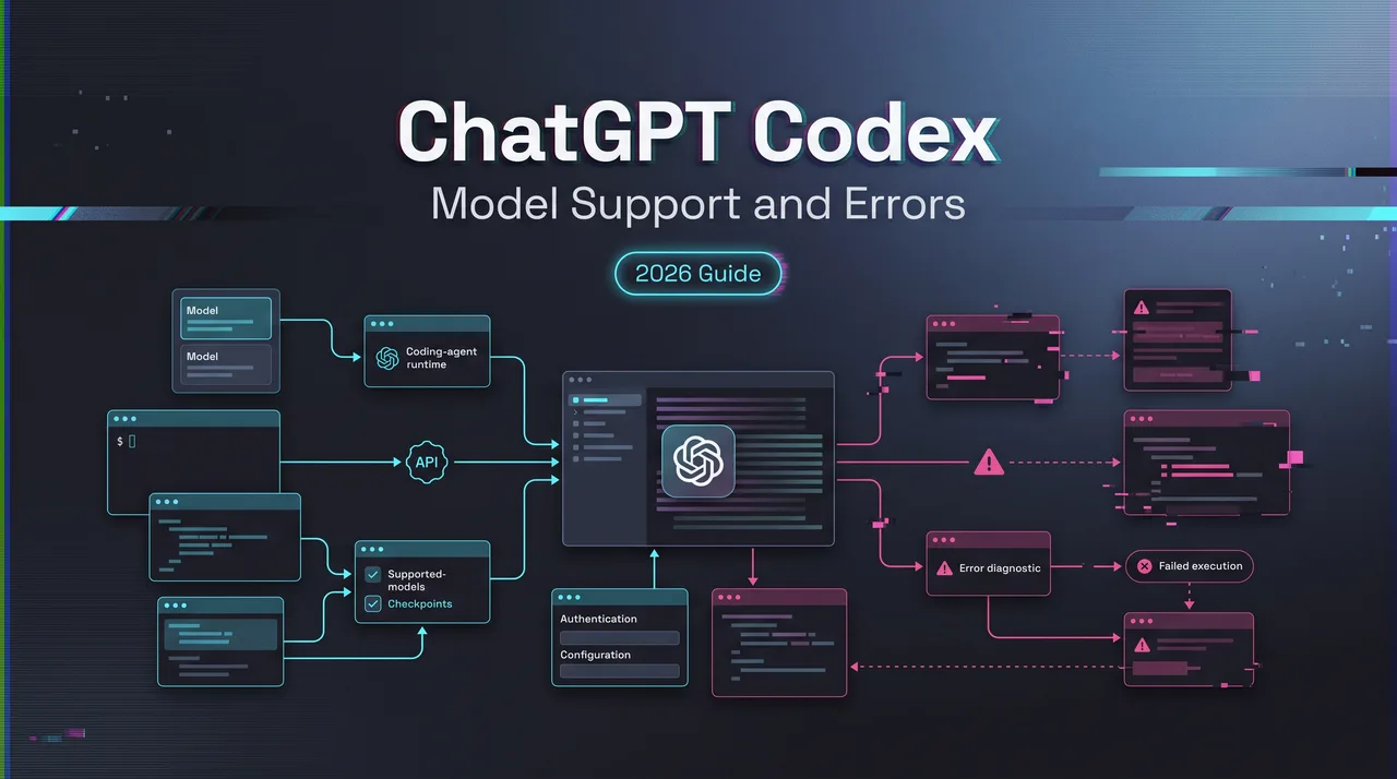 ChatGPT Codex Model Support and Errors