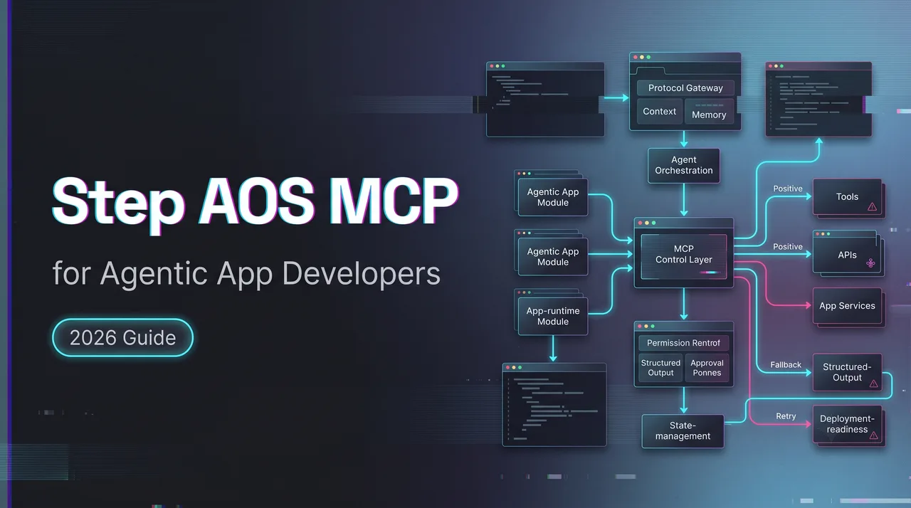 Step AOS MCP for Agentic App Developers