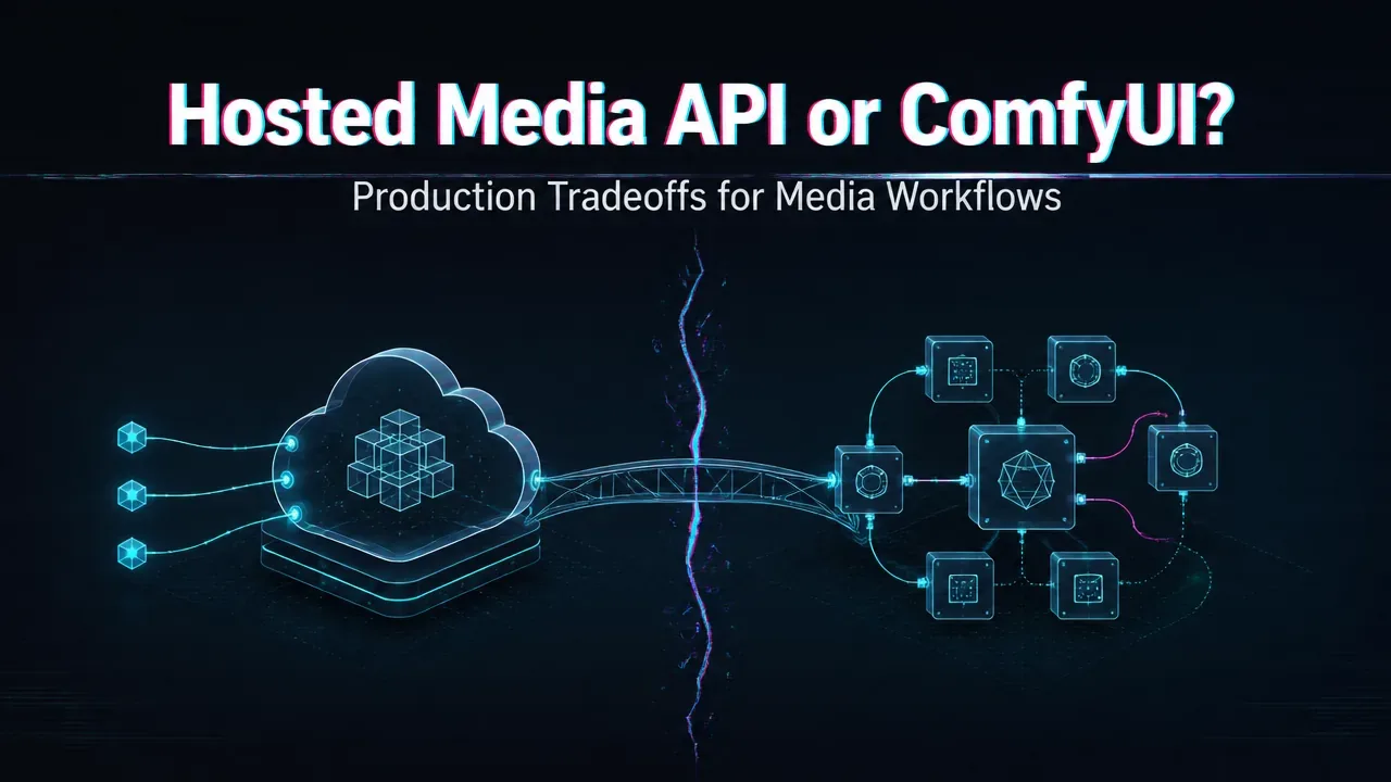 When Should a Production Workflow Use a Hosted Media API Instead of Self-Hosted ComfyUI?