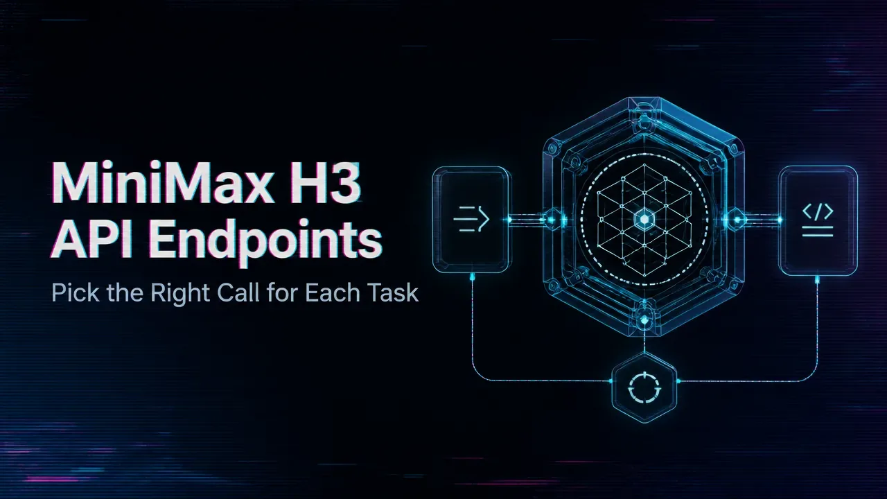 Which MiniMax H3 API Endpoints Should Developers Use?