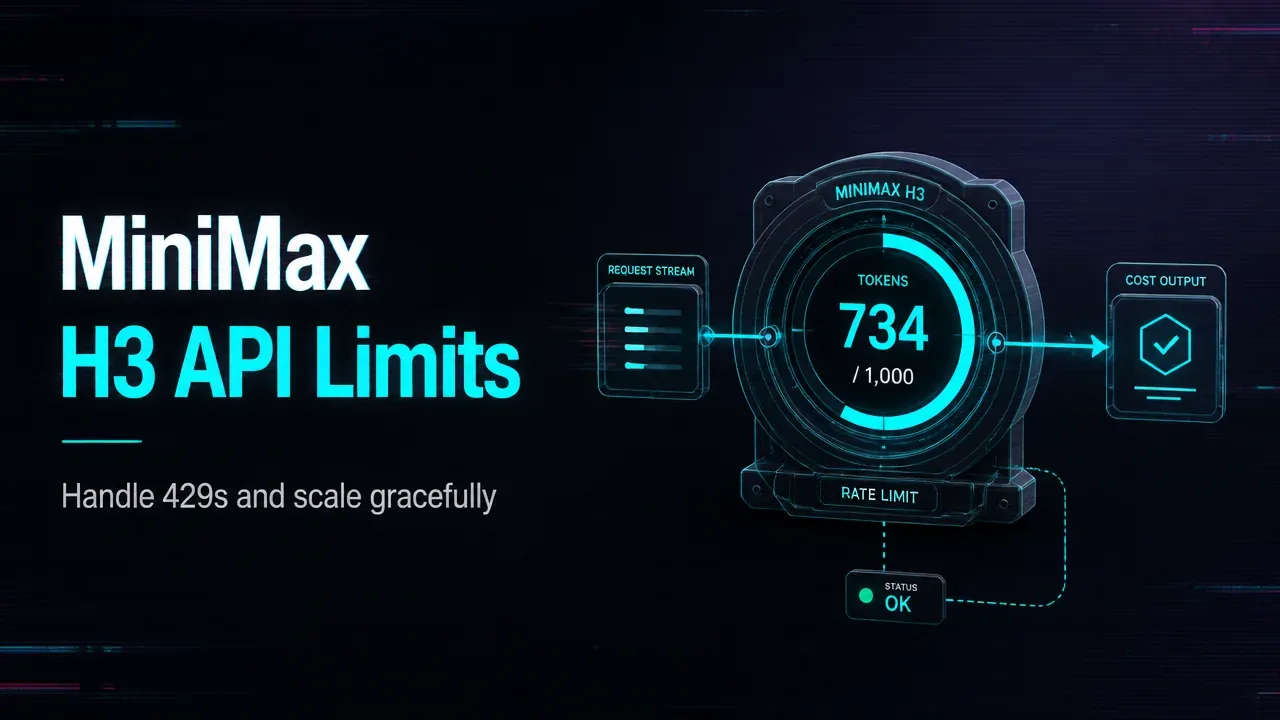 What Rate Limits Apply to MiniMax H3 API?