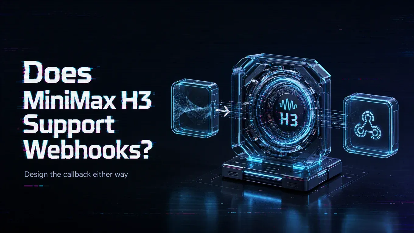 Does MiniMax H3 API Support Webhooks?