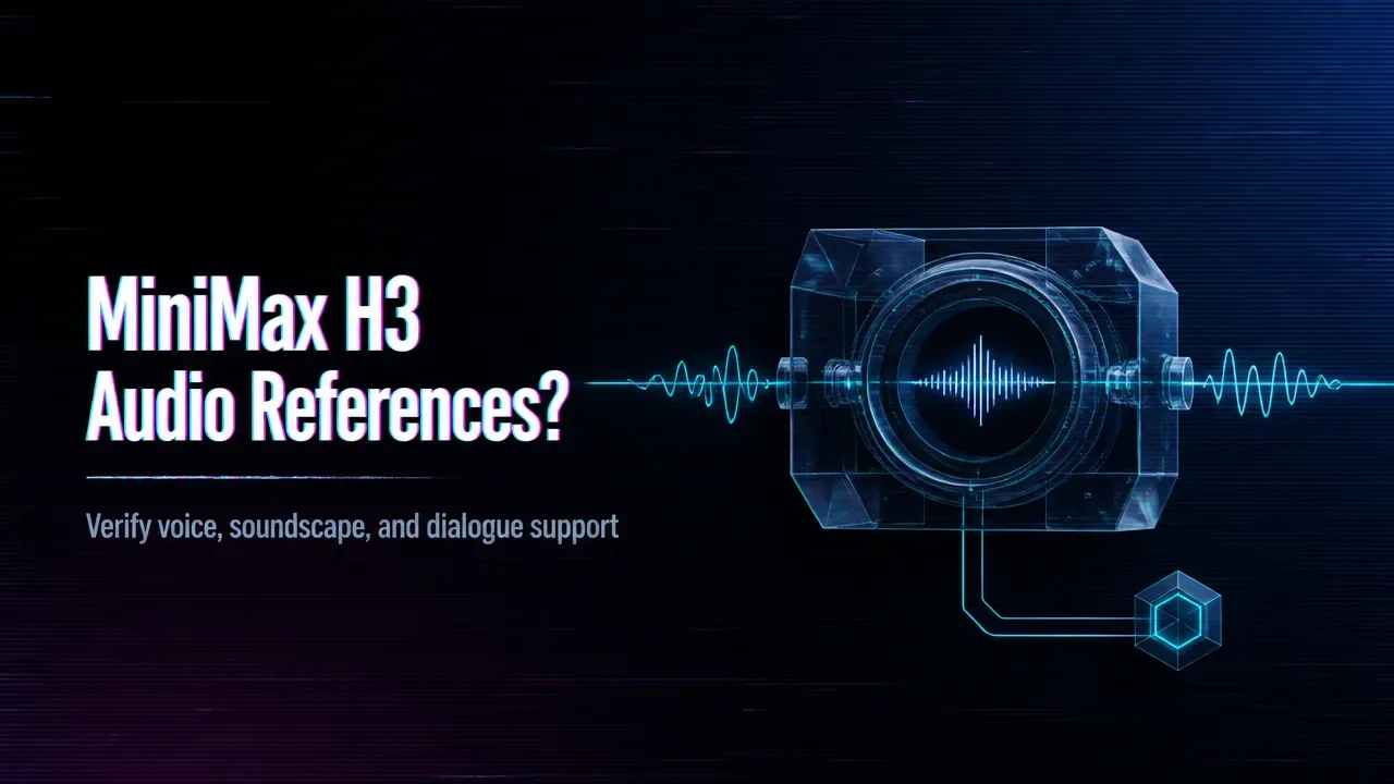 Can MiniMax H3 Use Audio References?