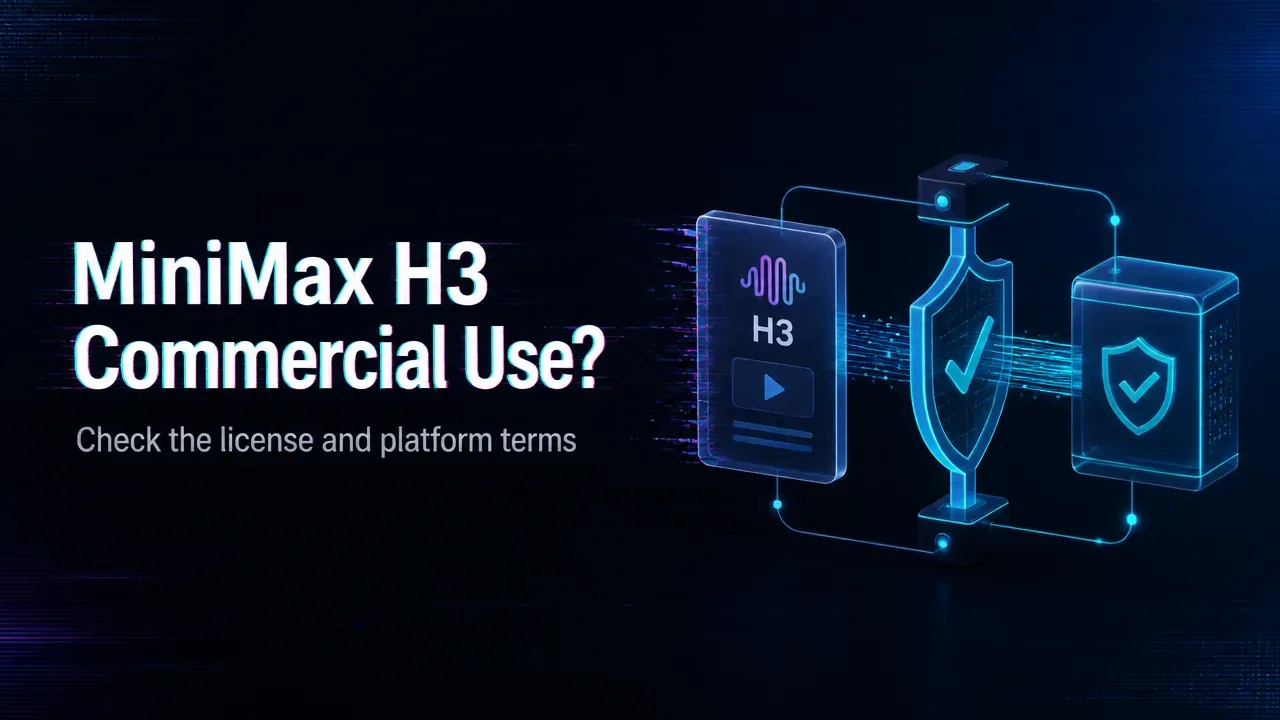 Can MiniMax H3 Be Used Commercially?