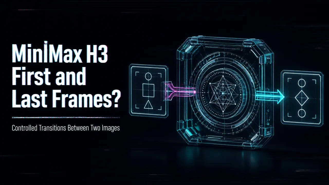 Can MiniMax H3 Use First and Last Frames?