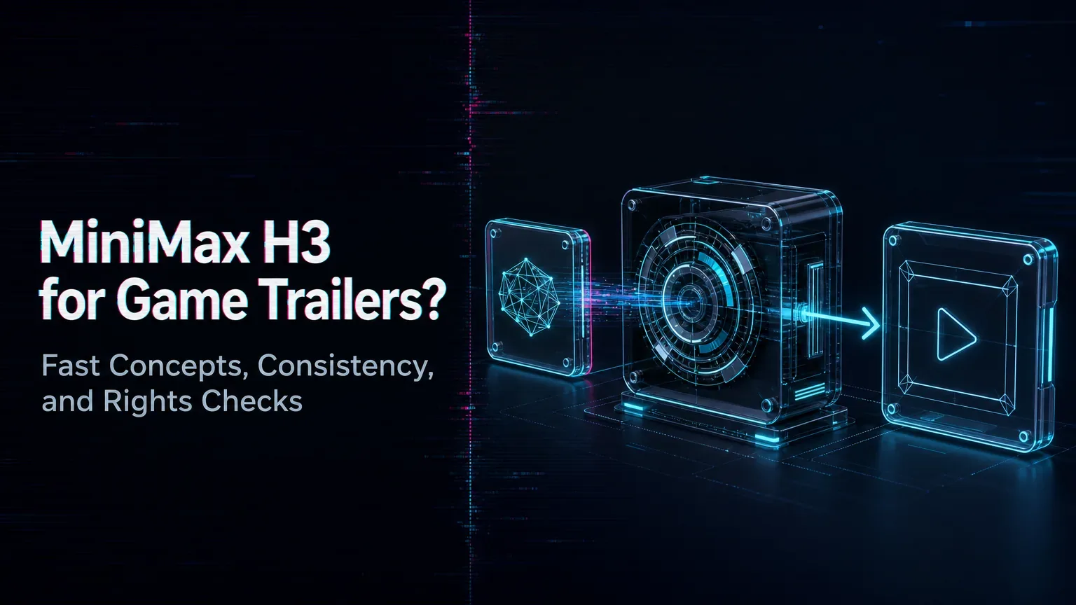 Can MiniMax H3 Be Used for Game Cinematics or Trailers?