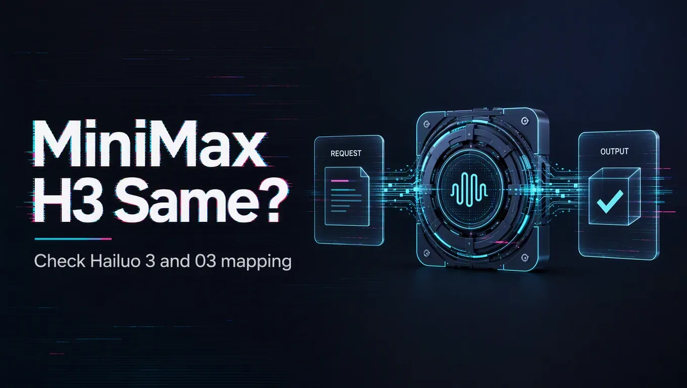 Is MiniMax H3 the Same as Hailuo 3 or Hailuo 03?