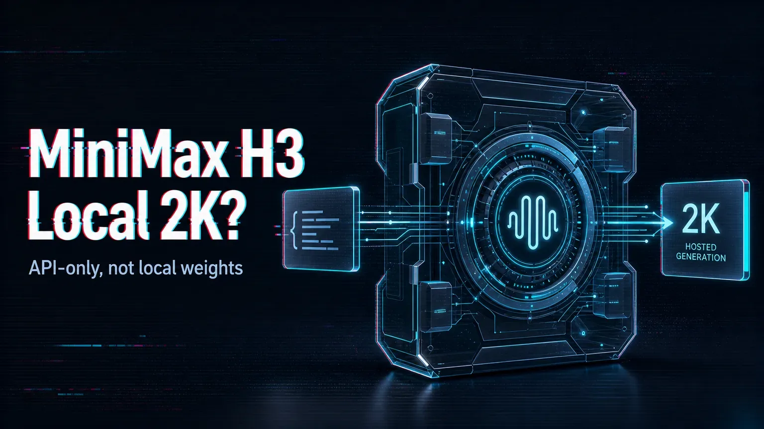 Does MiniMax H3 Local Generation Support 2K Output?
