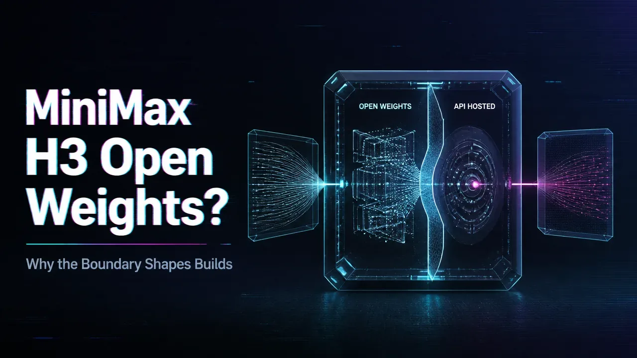 What Parts of MiniMax H3 Are Open Weights and What Stays API-Hosted?