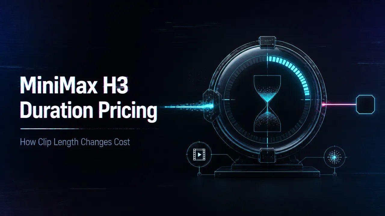 Does MiniMax H3 Pricing Depend on Video Duration?