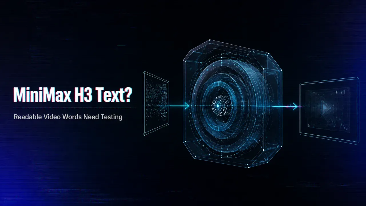 Can MiniMax H3 Render Readable Text in Video?