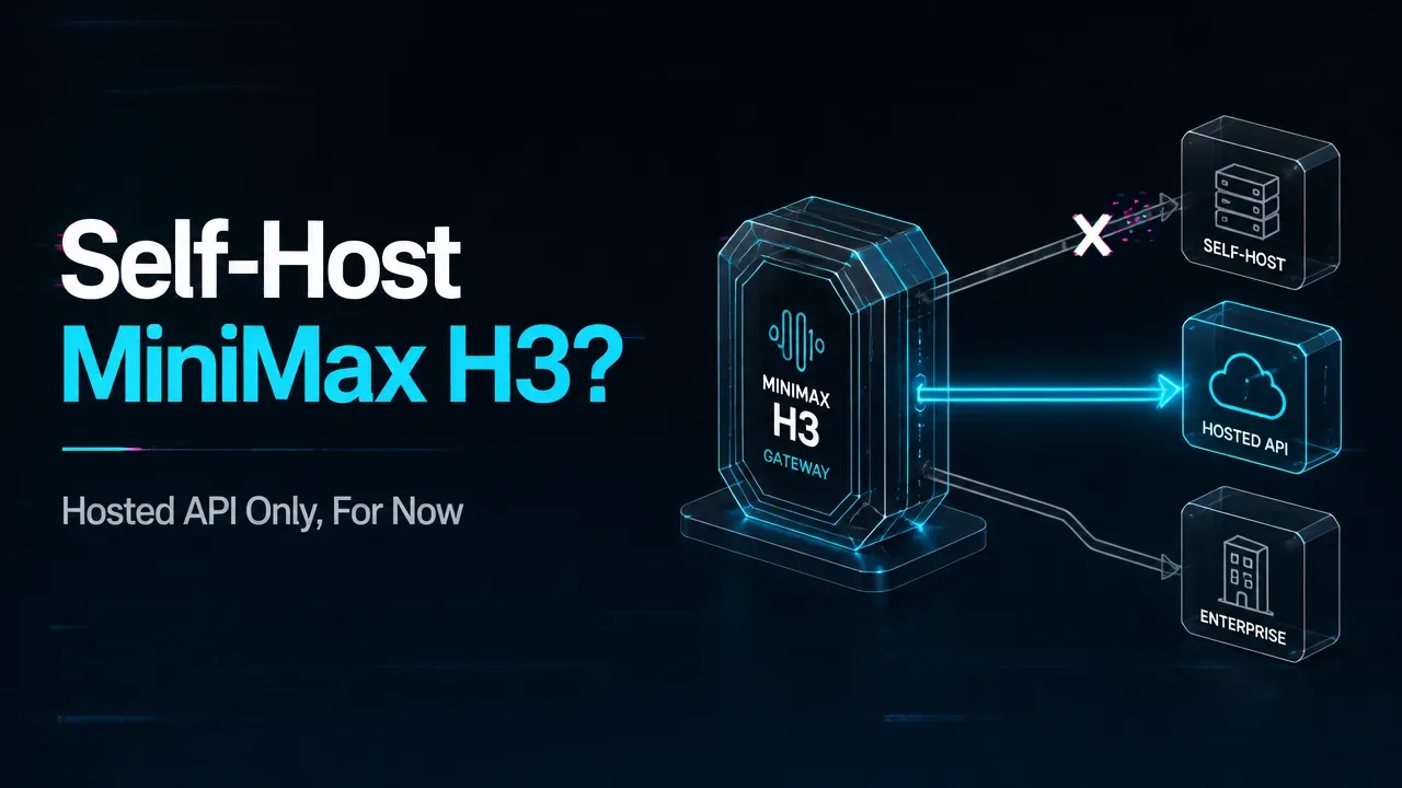Should Developers Self-Host MiniMax H3 or Use a Hosted API Provider?