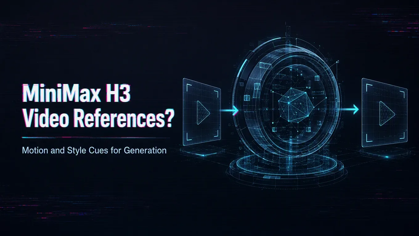 Can MiniMax H3 Use Video References?