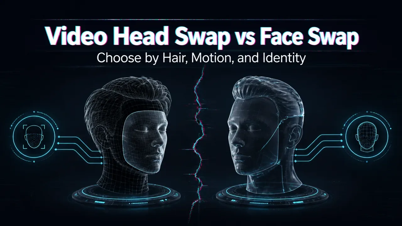 What Is the Difference Between Video Head Swap and Face Swap, and When Should I Use Each?