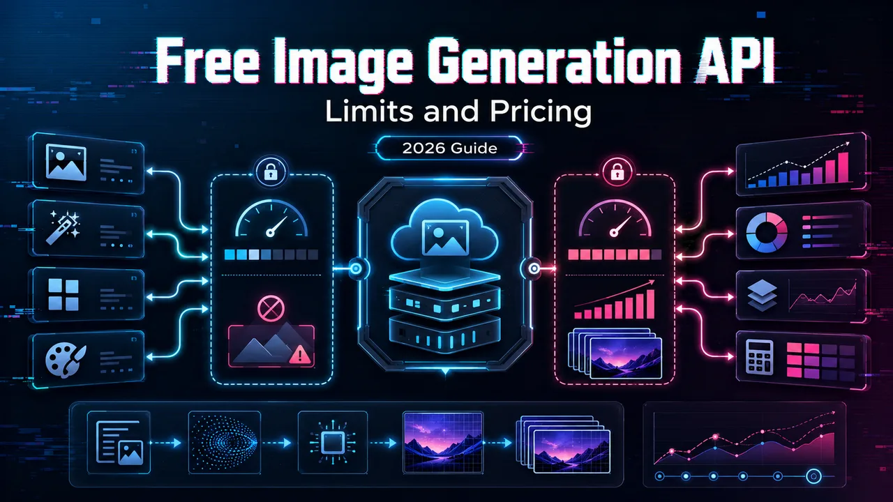 Free Image Generation API Limits and Pricing 2026