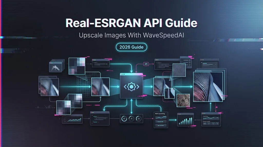 Real-ESRGAN API Guide: Upscale Images With WaveSpeedAI