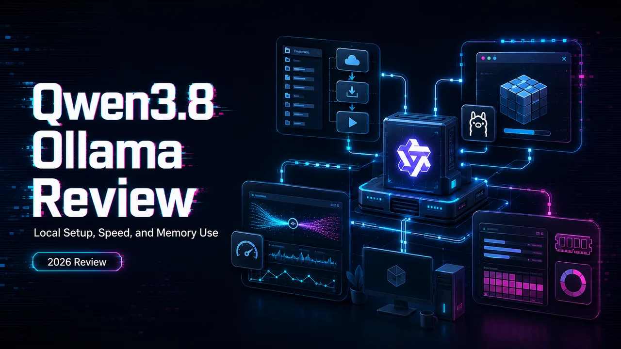 Qwen3.8 Ollama Review: Local Setup, Speed, and Memory Use
