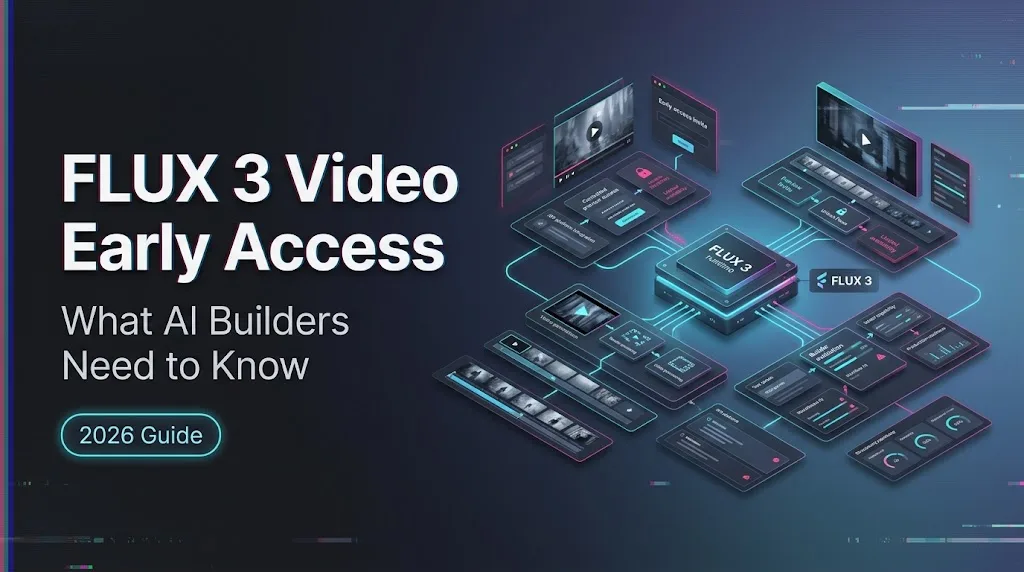 FLUX 3 Video Early Access: What AI Builders Need to Know