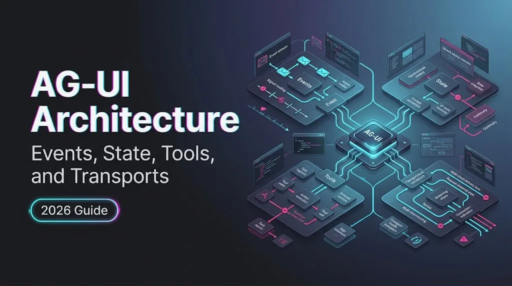 AG-UI Architecture: Events, State, Tools, and Transports