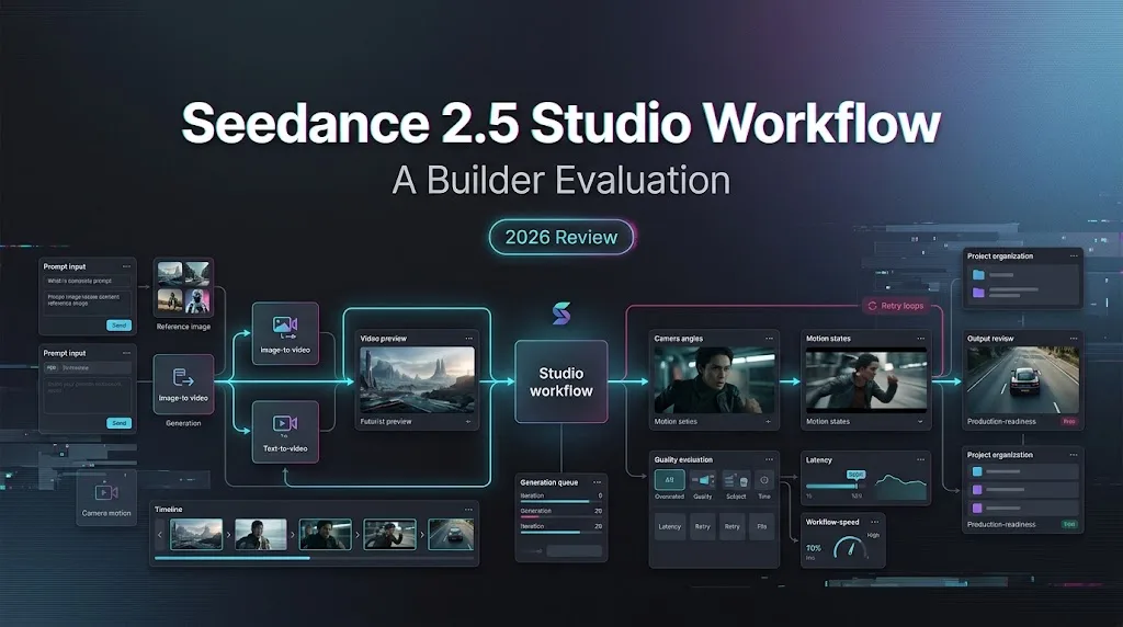 Seedance 2.5 Studio Workflow: A Builder Evaluation